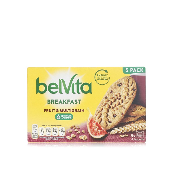 Belvita Fruit and Multigrain Biscuits 225G - 7622210740397