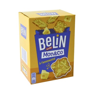 Belin Monaco French Cheese Crackers 3.7 oz - 7622210998095