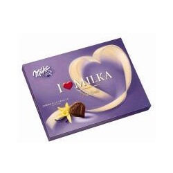 Milka I Love Milka - Pralinés Creme Vanille - 7622300242329