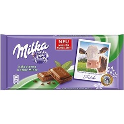 Milka Kakaocrème & feine Minze - 7622300457587