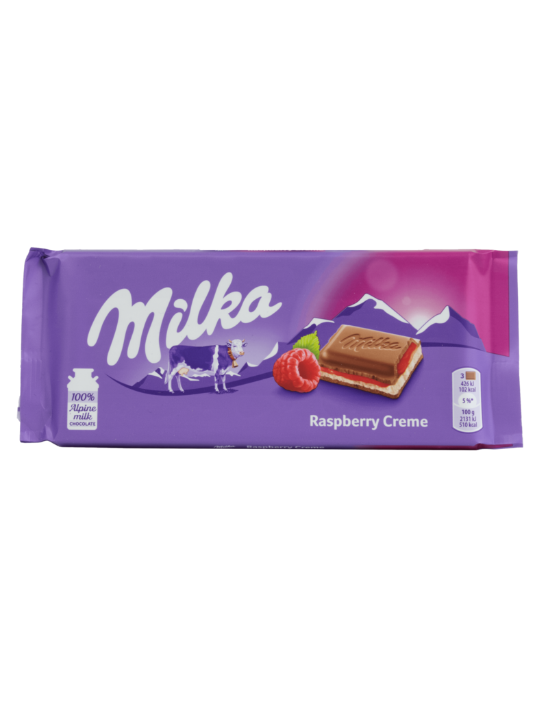 Milka Raspberry Filling - 7622300590062