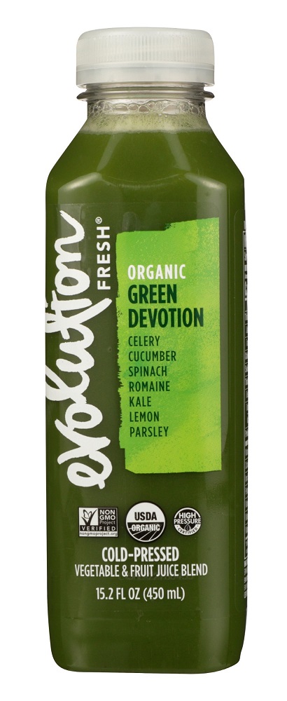 EVOLUTION FRESH: Organic Green Devotion, 15.2 oz - 0762357546258