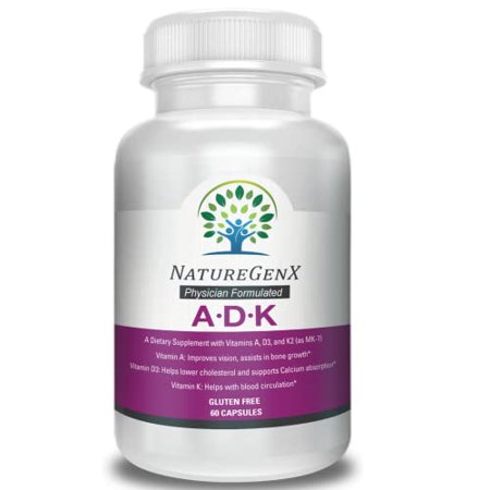 NatureGenx - A.D.K - ADK Vitamins |A 5 - 762539460013