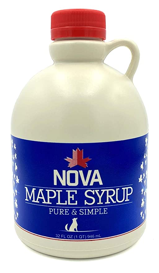 Nova Maple Syrup - Pure Grade-A Maple Syrup (Quart) - 762758039007