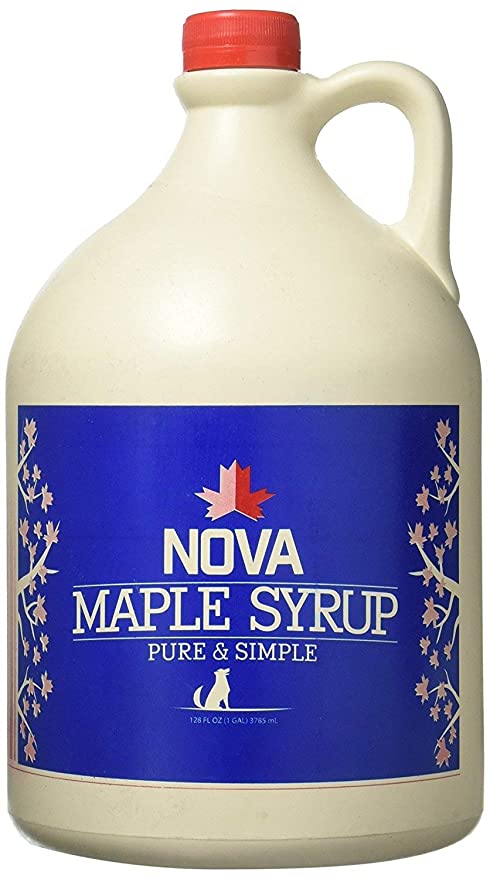 Nova Maple Syrup - Pure Grade-A Maple Syrup (Gallon) - 762758039021
