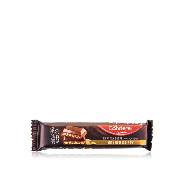 Canderel wonder crispy milk chocolate bar 27g - Waitrose UAE & Partners - 7630486400433