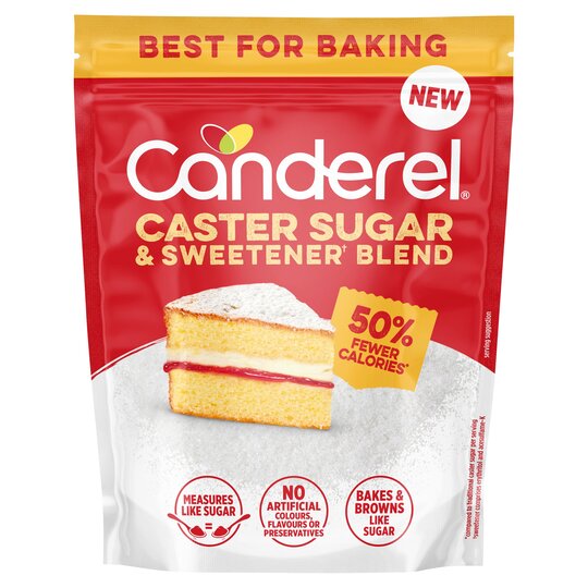 Canderel Caster Sugar & Sweetener Blend 370G - 7630486402420