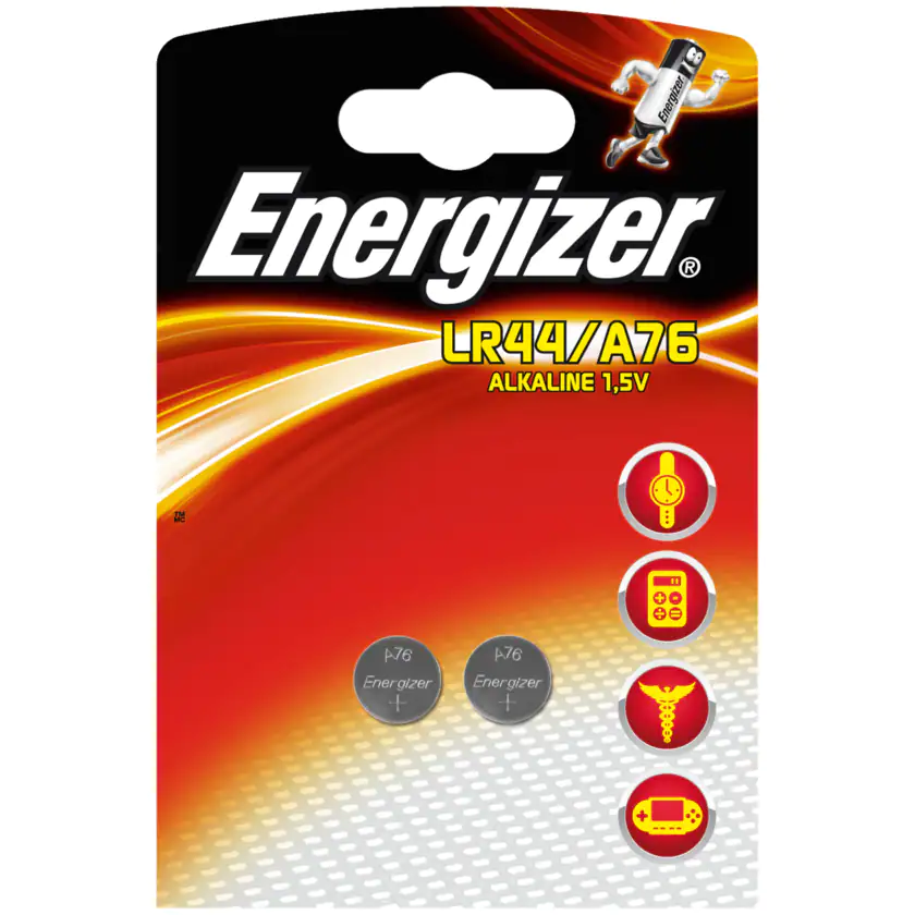 Energizer Knopfzellen Alkali A76 2 Stück - 7638900083071