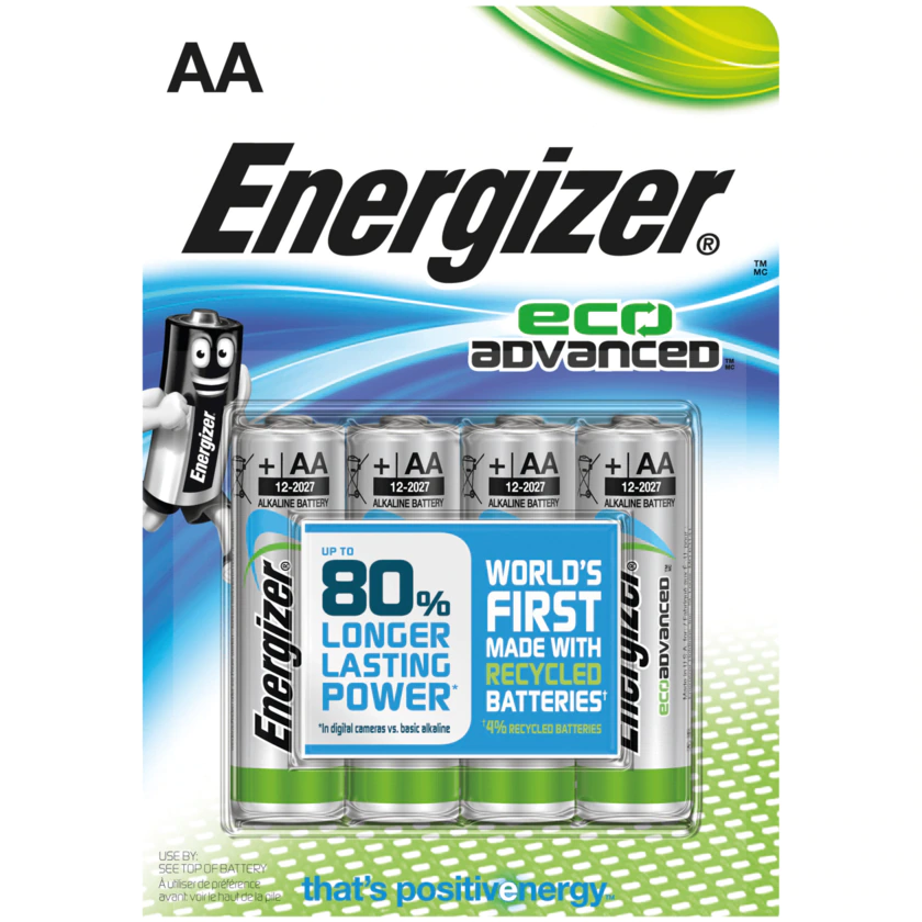 Energizer AA Mignon LR06 4 Stück - 7638900410716