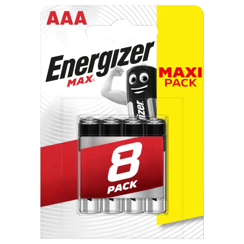 Energizer Max Micro-Batterien AAA 8 Stück - 7638900426571