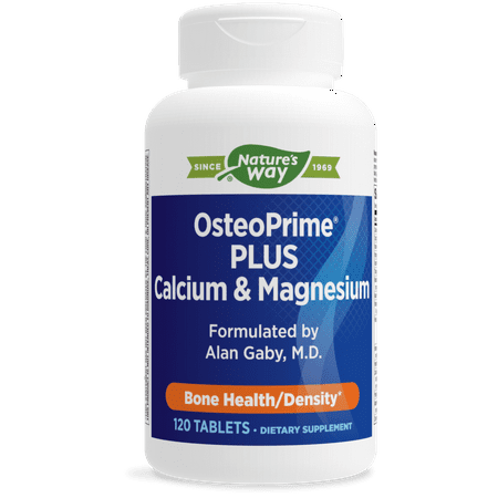 Nature’s Way OsteoPrime Plus Calcium & Magnesium 120 Tablets - 763948077120