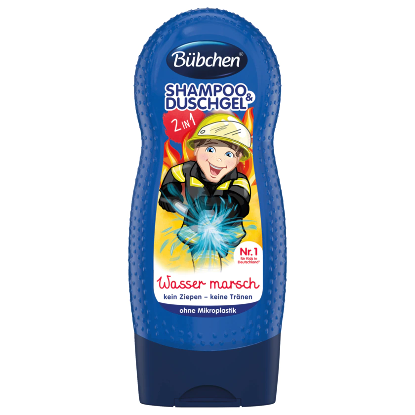 Bübchen 2 in 1 Shampoo & Duschgel Wasser marsch 230ml - 7640203240464