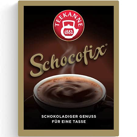  Teekanne - Schocofix Cocoa-Containing Beverage Powder ( 25 g, Pack of 12), Germany  - 764137868789