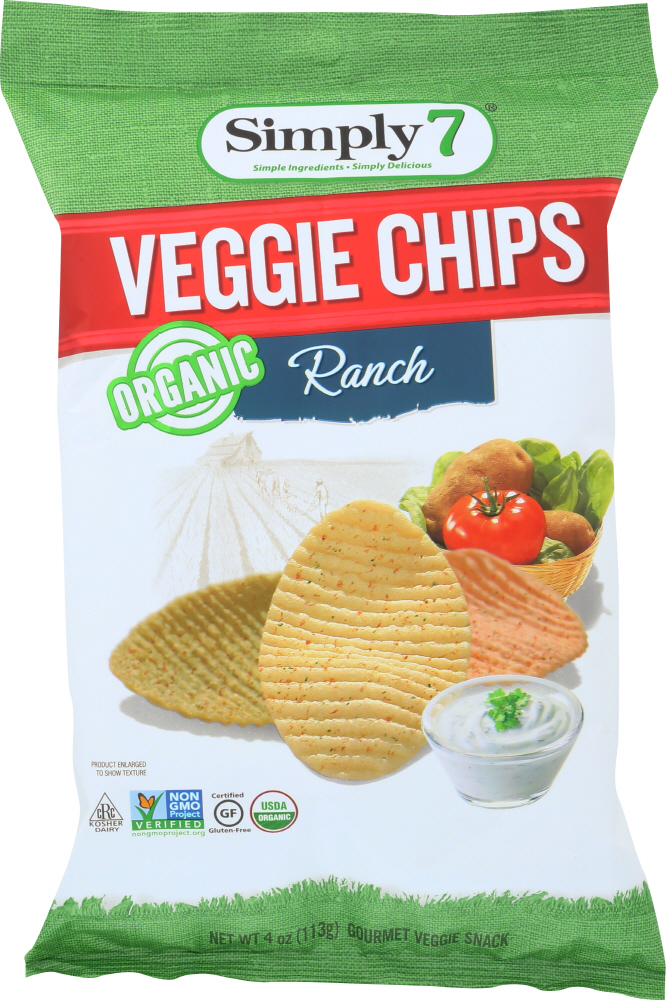 Ranch Veggie Chips, Ranch - 764218653204