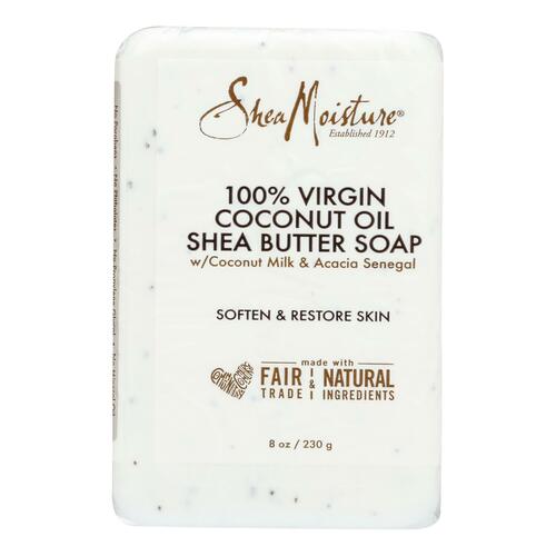 Shea Moisture - Bar Soap 100% Vr Coconut Oil - 1 Each - 8 Oz - 0764302204268