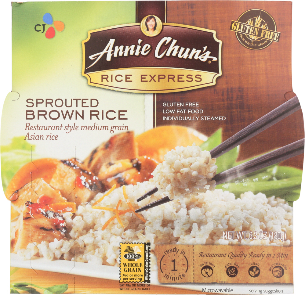 Sprouted Brown Rice, Restaurant Style Medium Grain Asian Rice - 765667400203