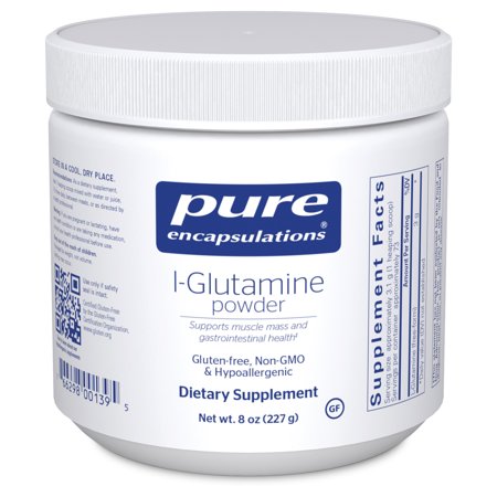 Pure Encapsulations L-Glutamine Powder Supplement for Immune and Digestive Support, Gut Health and Lining Repair, Metabolism Boost, and Muscle Support* 8 Ounces - 766298001395