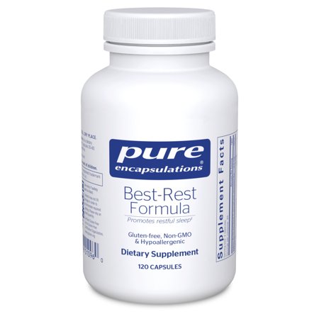 Pure Encapsulations Best-Rest Formula | Supplement to Support the Onset of Sleep and Sleep Quality* | 120 Capsules - 766298010960