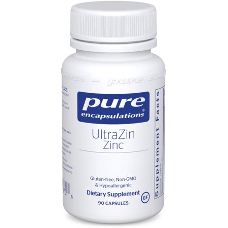 Pure Encapsulations UltraZin Zinc | Enhanced Absorption Mineral Support for Metabolism and Immune Health* | 90 Capsules - 766298018706