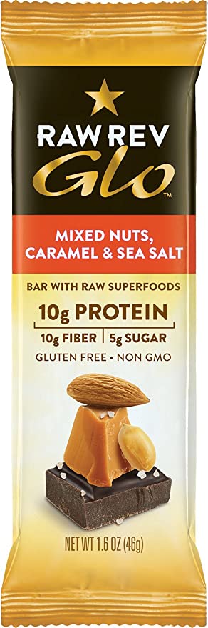 Mixed Nuts Caramel & Sea Salt Bar With Raw Superfoods, Mixed Nuts Caramel & Sea Salt - 899587003050