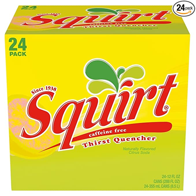  Squirt Soda, 12 Ounce (24 Cans)  - 766789632053