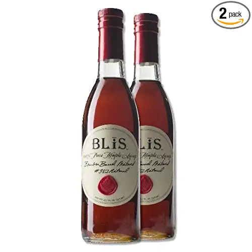 BLiS Bourbon Barrel Maple Syrup - 2 Pack- 375ml (2) - 767223284173