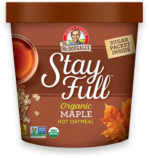 DR. MCDOUGALL’S: Organic Hot Cereal Maple, 2.5 oz - 0767335000067