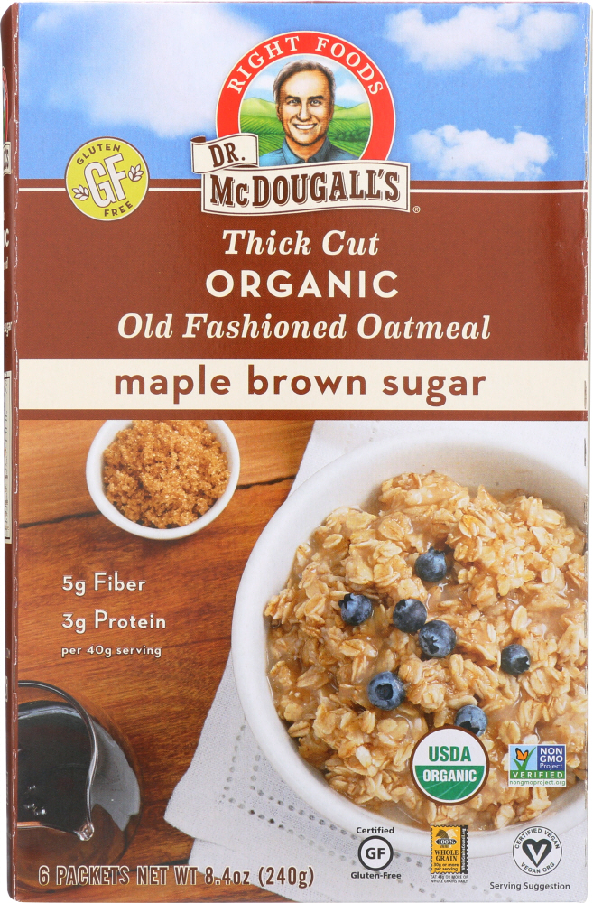 Organic Thick Cut Old Fashioned Oatmeal - 767335001040