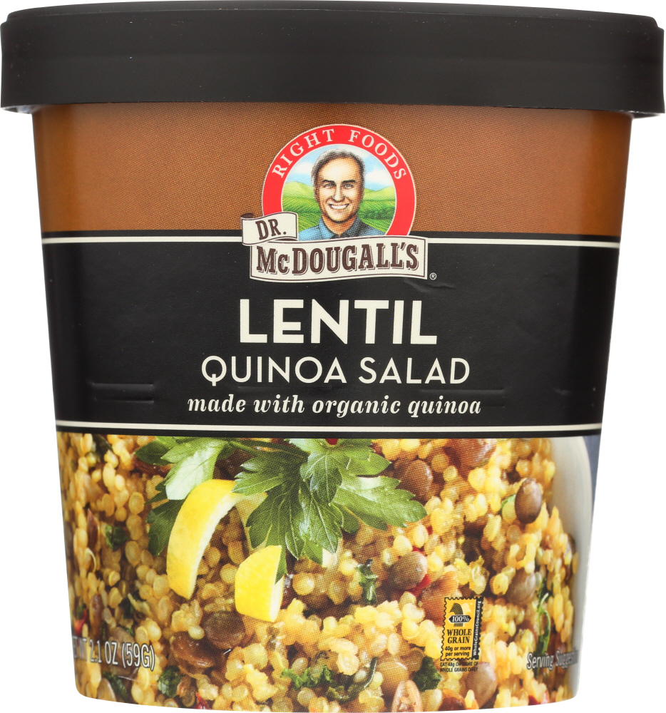 DR MCDOUGALLS: Lentil Quinoa Salad, 2.1 oz - 0767335011339
