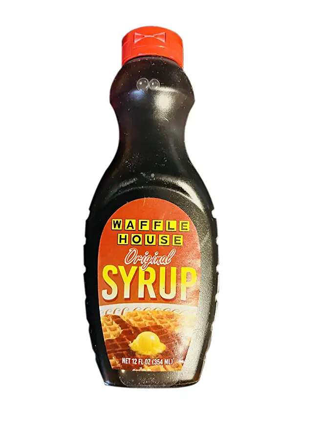 Waffle House Original Syrup 12 FL. Oz! Original Flavored Waffle Syrup! Delicious And Tasty Waffles Right At Home! Restaurant Style Homemade Waffles! - 767531706107