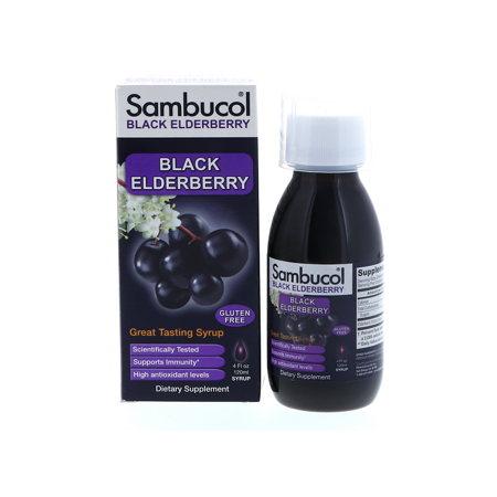 Sambucol Black Elderberry Original Formula, 30 Chewable Tablets Pack of 2 - 767644142014