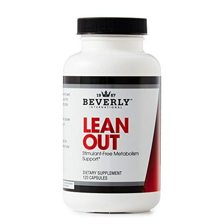 Beverly International Lean Out 120 Capsules. Fat Burner for Healthy Weight Loss with lipotropics. Choline, carnitine, Chromium and More. Burn Fat. Control Sugar. Get leaner. Ideal for Keto. - 767644430210