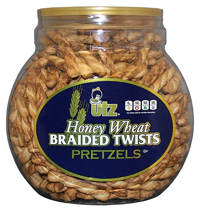 Honey Wheat Braided Twists - salted