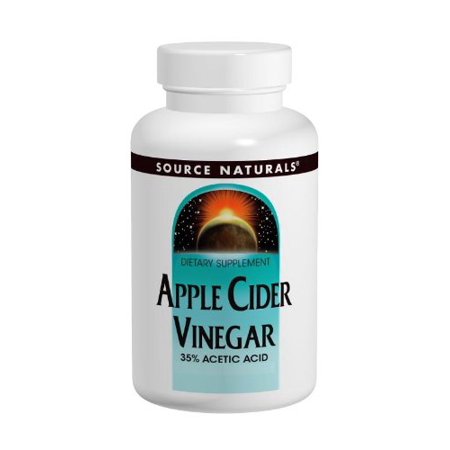 Source Naturals Apple Cider Vinegar 500mg, 180 Tablets (Pack of 2) - 767644889513