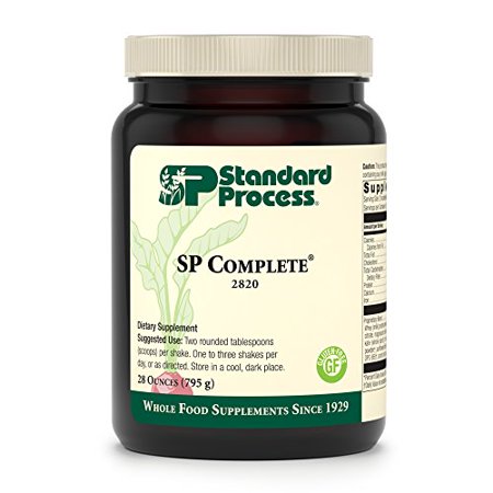 Standard Process SP Complete - Whole Food Immune Support, Liver Support, Antioxidant, and Weight Management with Rice Protein, Grapeseed Extract, and Choline - Vegetarian - 28 Ounce - 767674092624