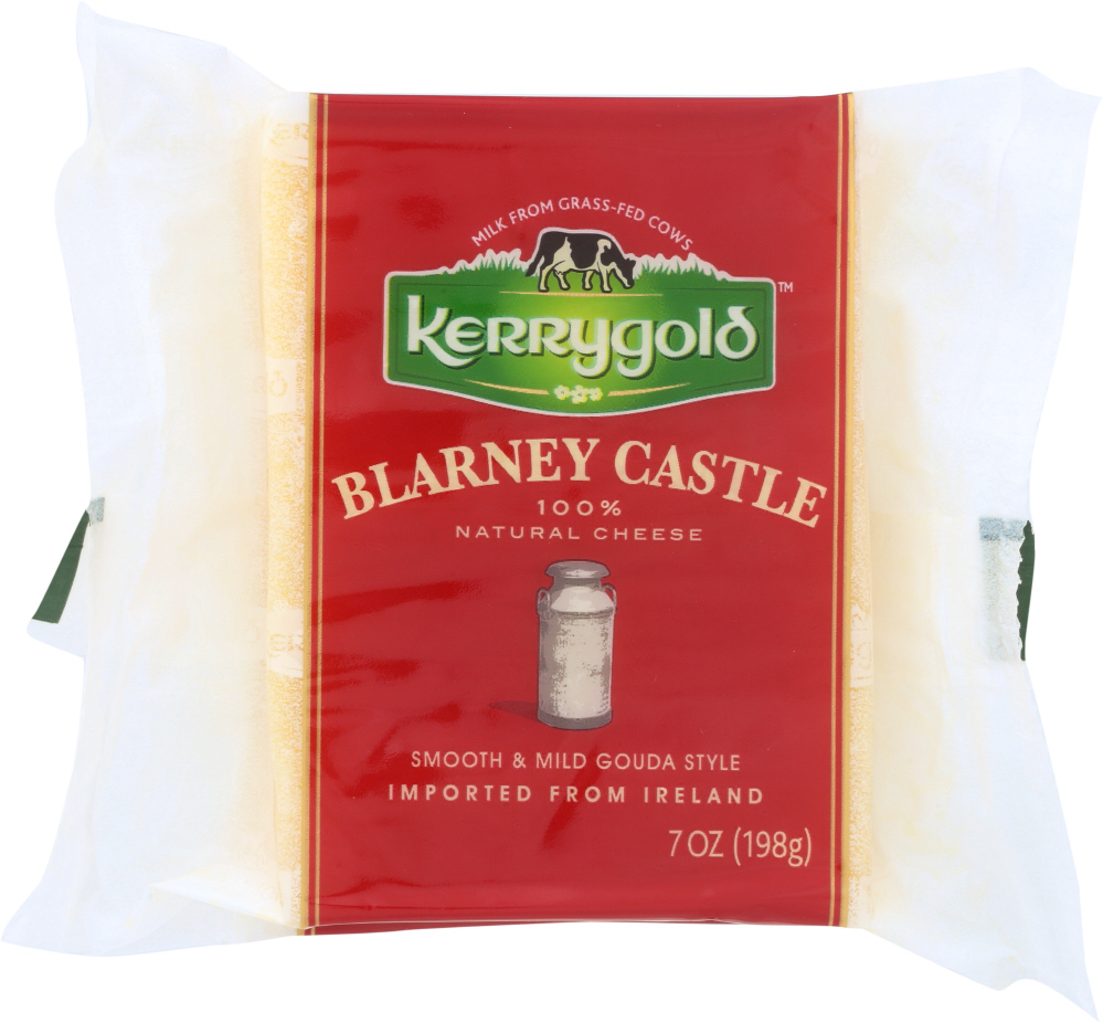 Kerrygold, Blarney Castle, Smooth & Mild Gouda Style Cheese, Smooth & Mild - 767707001272