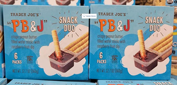 Trader Joe’s PB & J Snack Duo 6 Pack 12.7oz 360g (Two Boxes)  - 768481598309