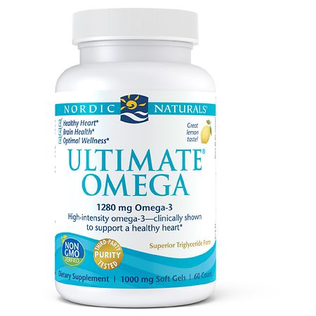 Nordic Naturals Ultimate Omega Softgels Dietary Supplement - 60ct - 768990017902