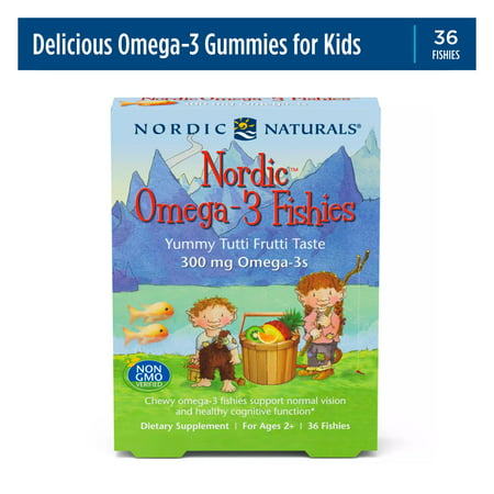 Nordic Naturals Nordic Omega-3 Fishies 300 Mg 36 Gummies - 768990311307