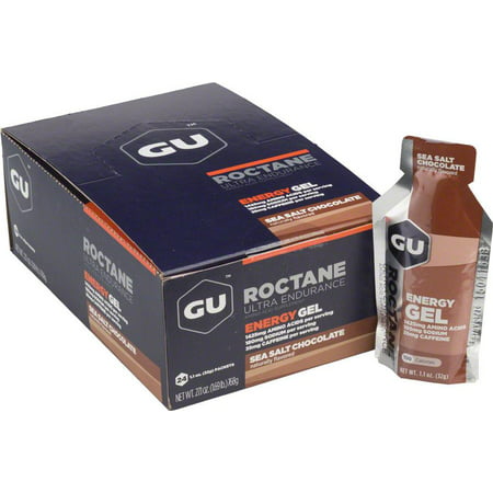 Gu Roctane Energy Gel Sea Salt Chocolate 24 Ct - 769493201959