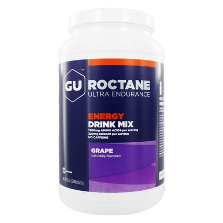 GU Energy - Roctane Ultra Endurance with Caffeine Canister Grape - 1.56 kg. - 769494130012