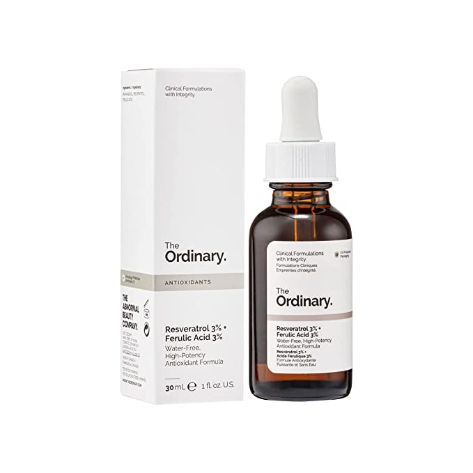  The Ordinary Resveratrol 3% + Ferulic Acid 3% Antioxidant 1 fl oz / 30ml  - 769915193893