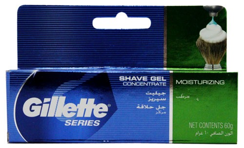 Gillette Tube Shaving Gel Moisturising - 7702018019625
