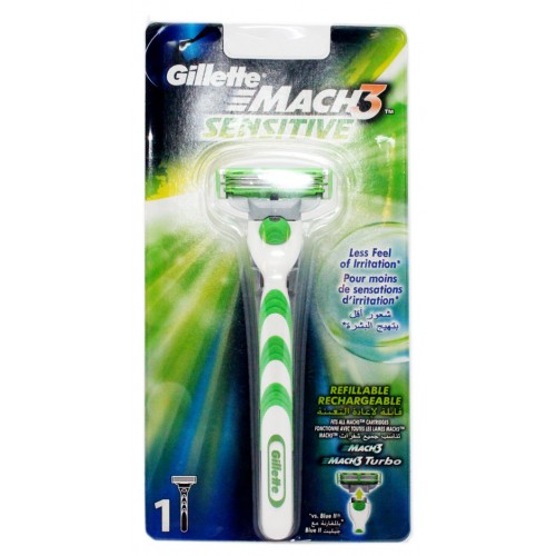 Gillette Mach3 Sensitive Razor - 7702018082438