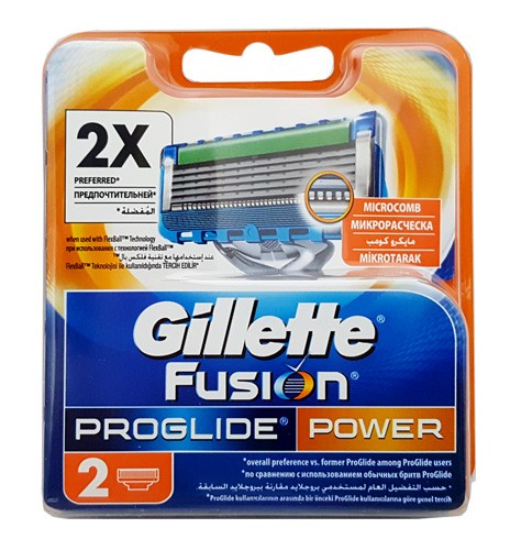 Gillette Fussion Proglide Power Ct 2 - 7702018085927