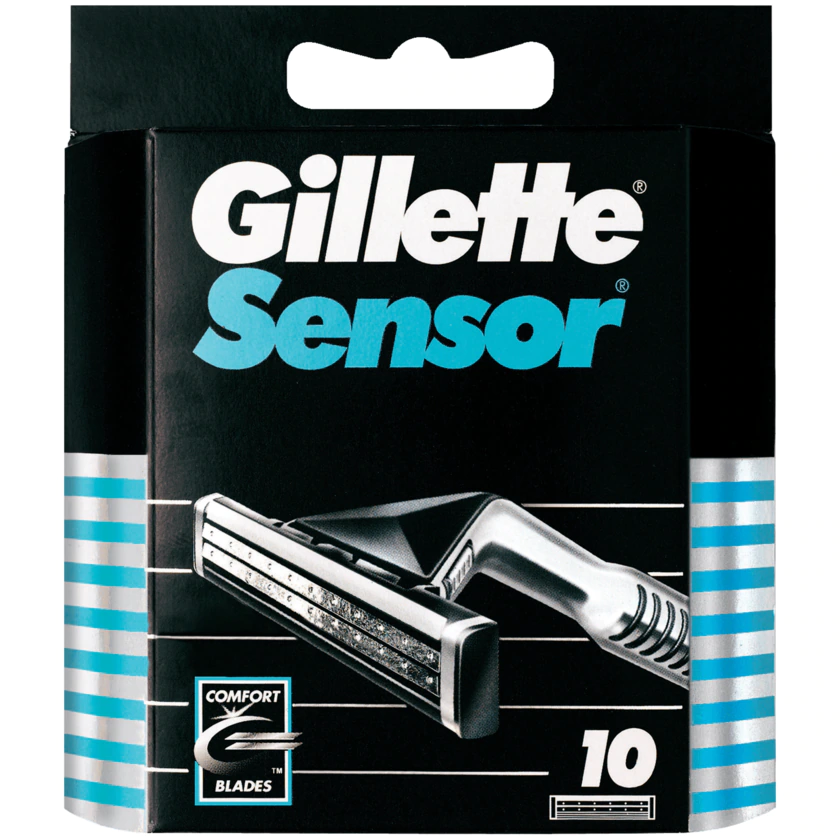 Gillette Klingen Sensor 10 Stück - 7702018417872