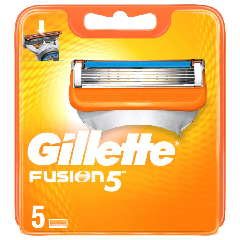 Gillette Klingen Fusion 5 Stück - 7702018441433