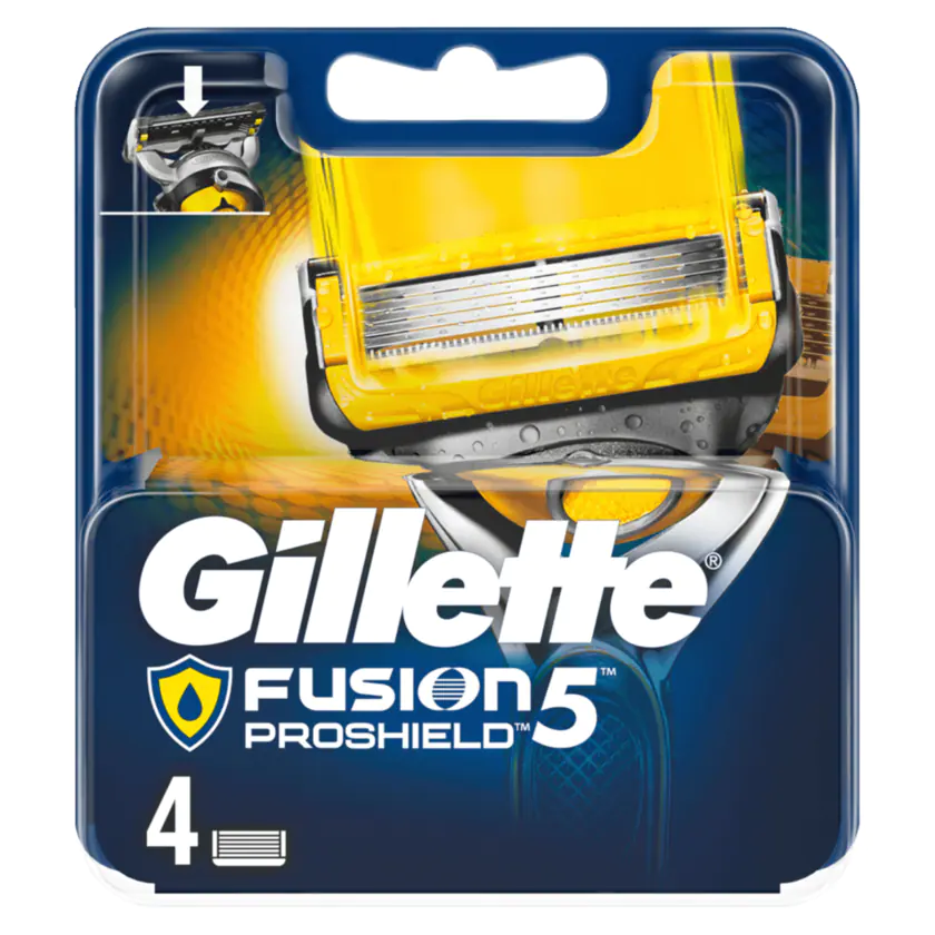 Gillette Klingen Fusion Proshield 5 4 Stück - 7702018448739