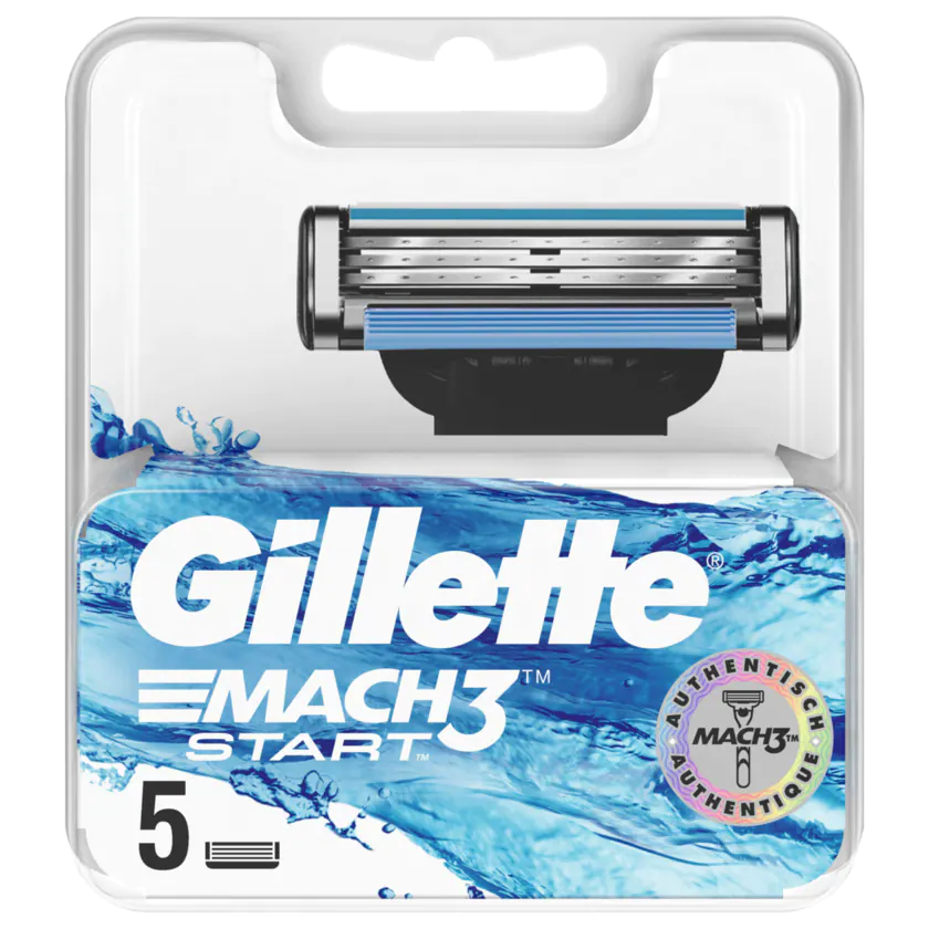 Gillette Klingen Mach 3 Start 5 Stück - 7702018460250
