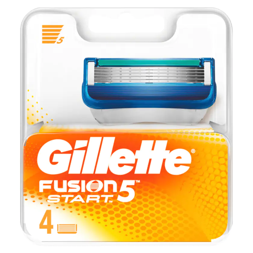Gillette Klingen Fusion Start 4 Stück - 7702018471423